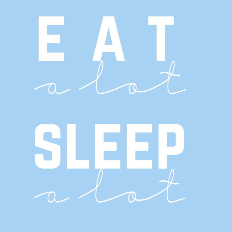 sleeping a lot