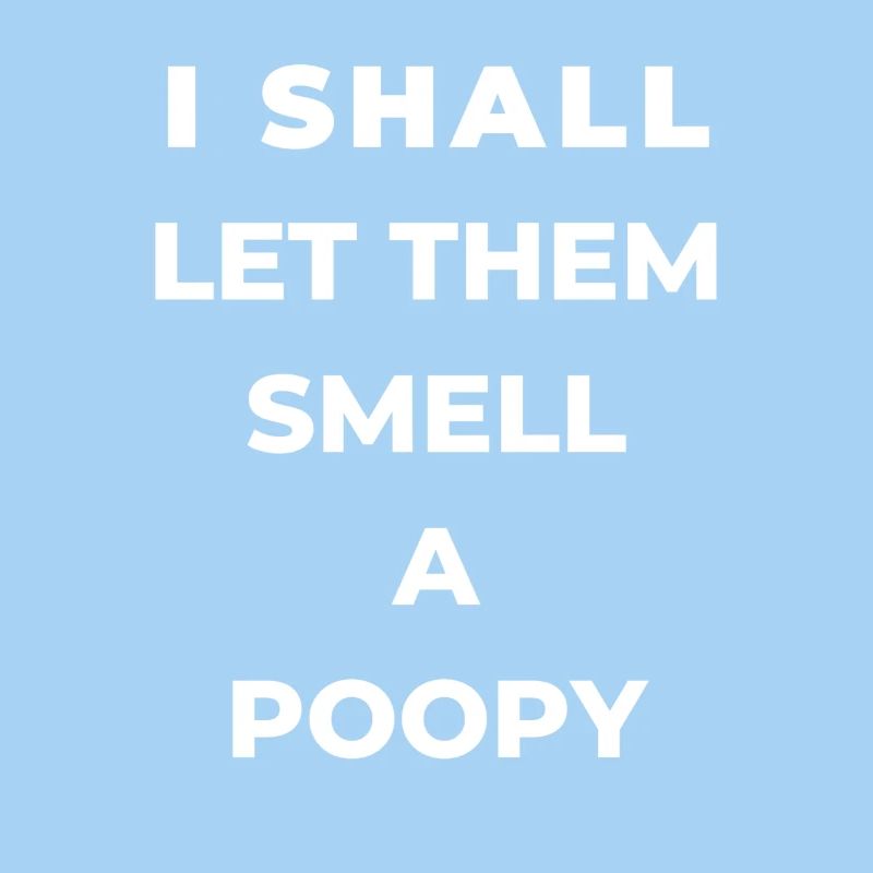 Ich bringe sie dazu, einen zu riechen Textdesign