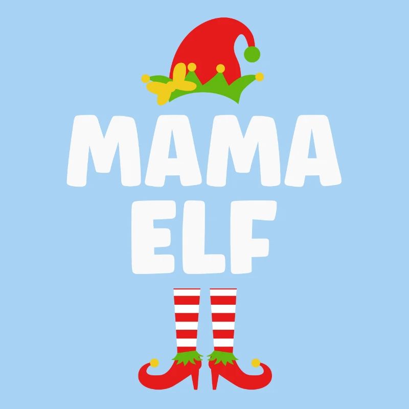 Christmas Funny Mom Elf