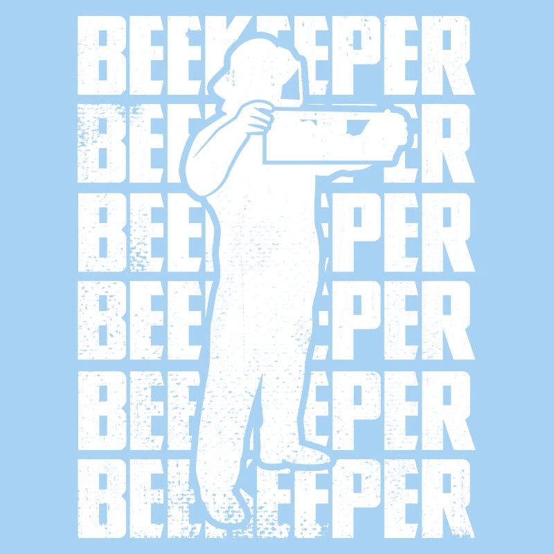 Funny beekeeper