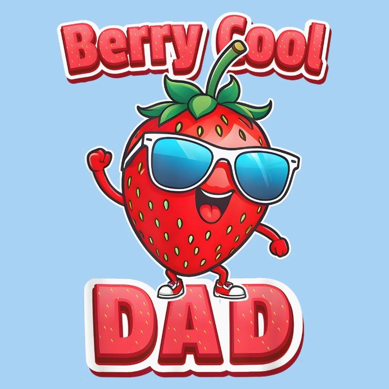 Berry Cool Dad Tee