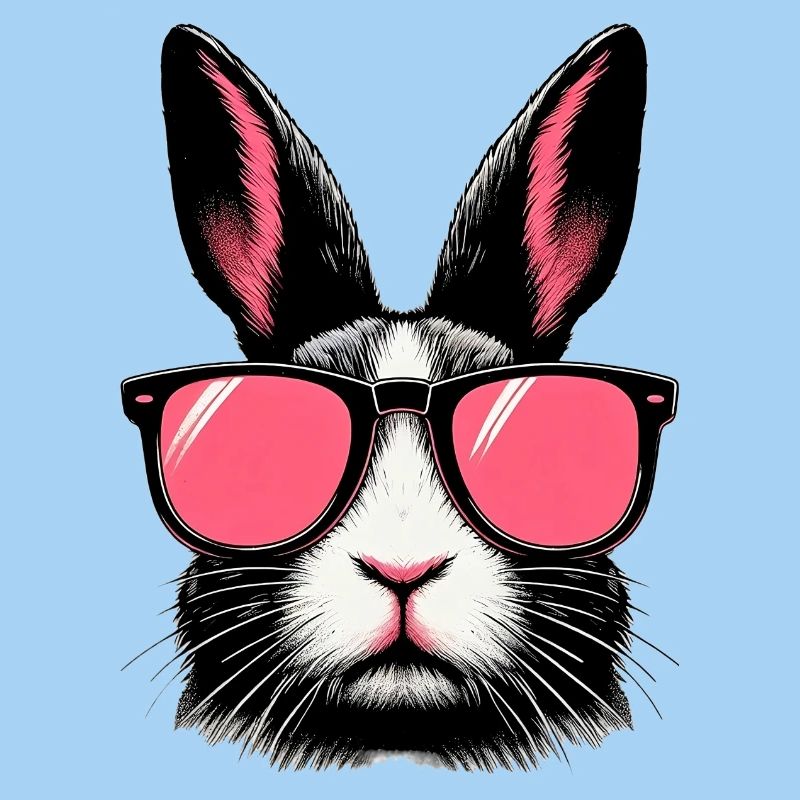 Rabbit with Sunglasses
