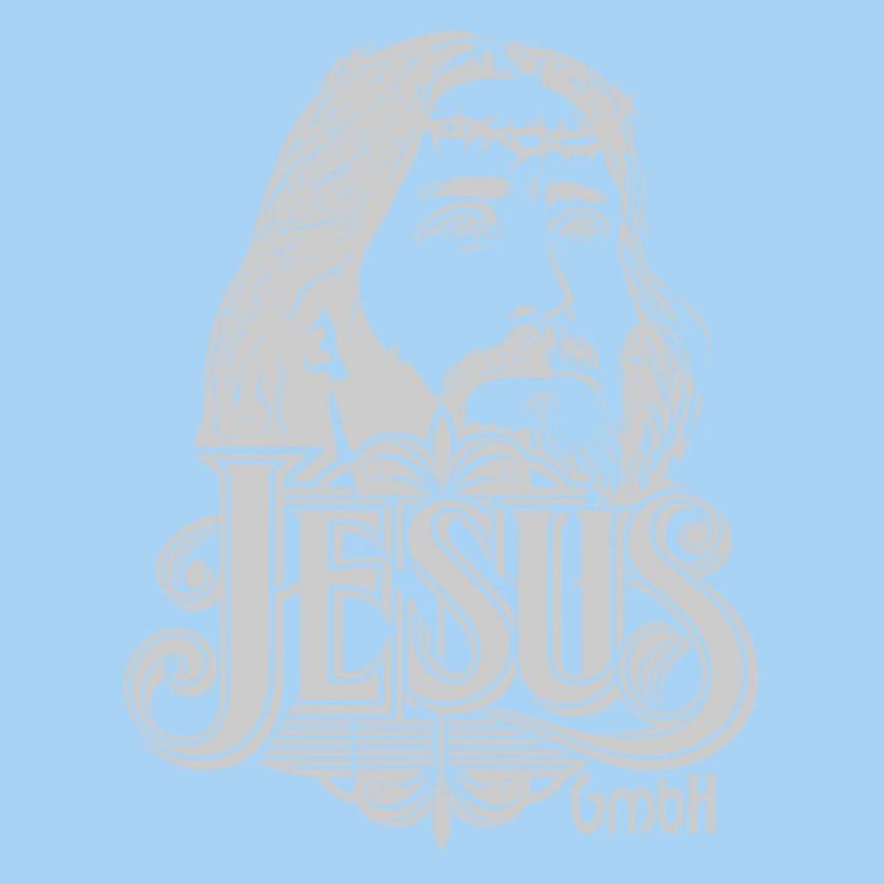 Jesus Kopf hellgrau
