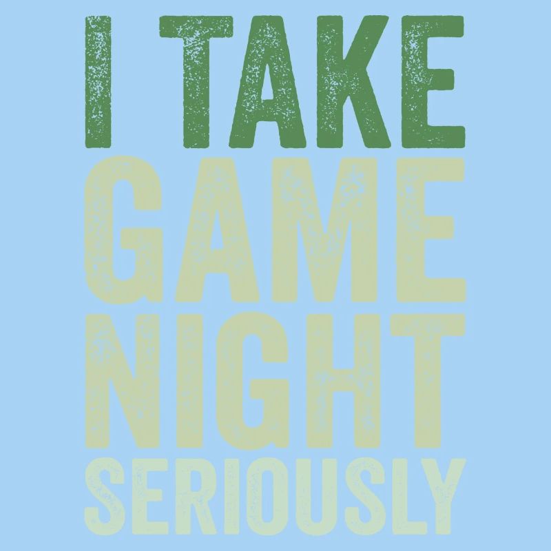 I take game night seriously