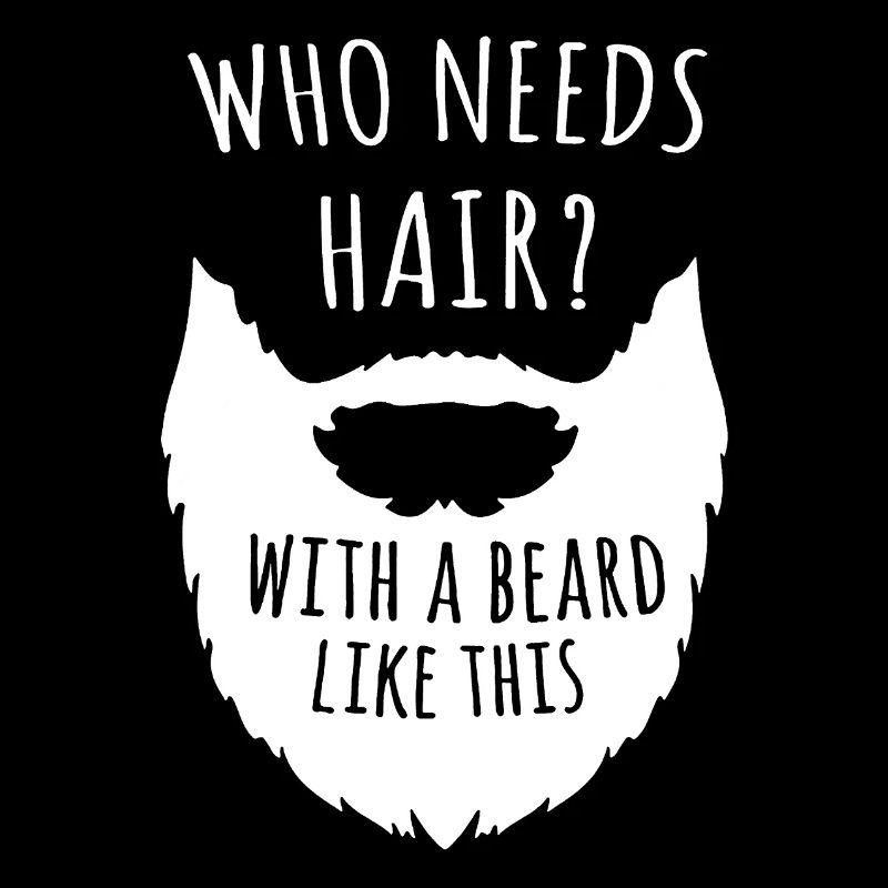 Who Needs Hair With A Bearded