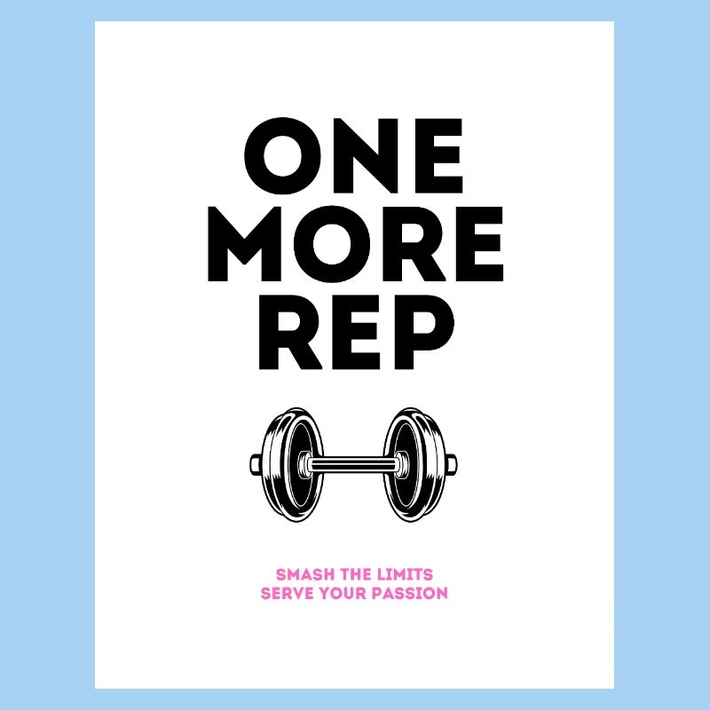 Gym Motivation Une conception de représentation de plus