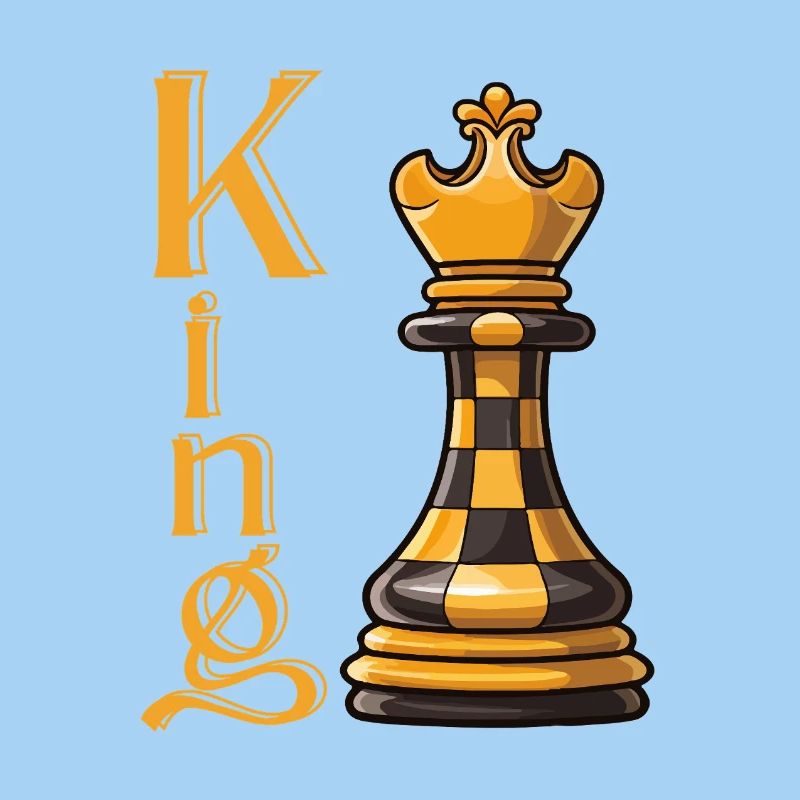 Roi des échecs Élégance