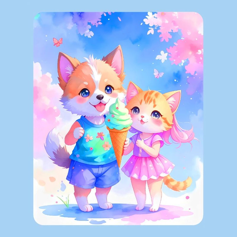 Hündchen, Kätzchen & Eiscreme