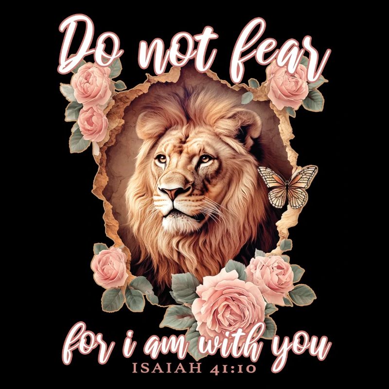 Löwe Bibelvers Christlich