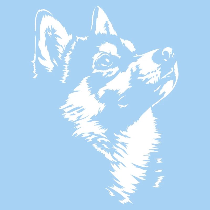 Silhouette du trèfle Kai d’Alaska Dog Wilsigns