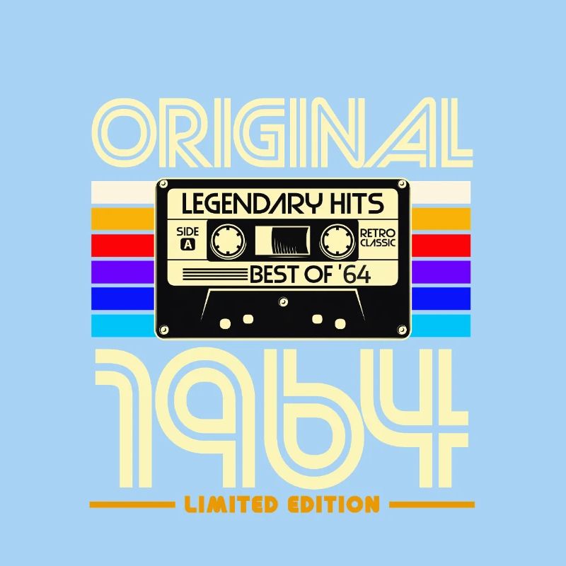 Originale Retro-Kassette von 1964