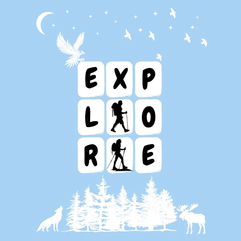 Explore Camping Graphic