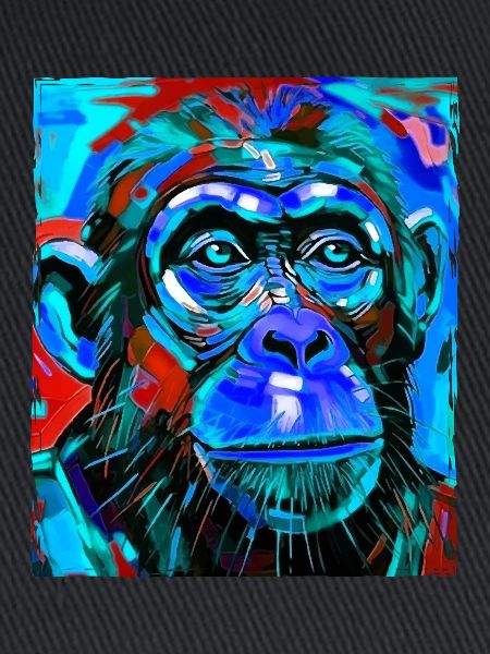 Affe Porträt
