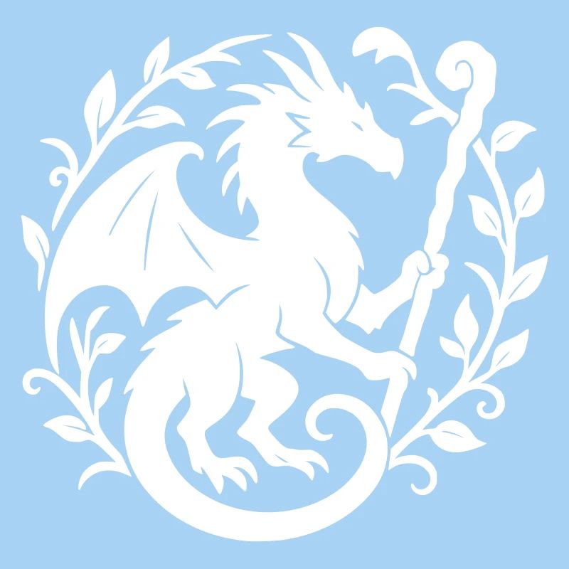 Druidendrache (weiß)