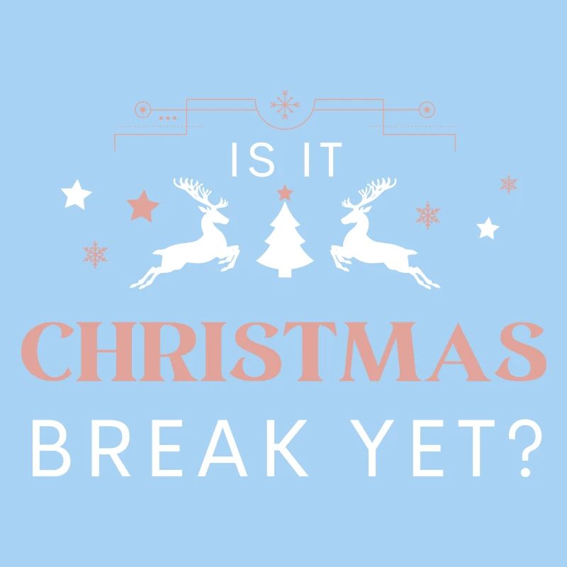 Drôle d’enseignant disant que c’est encore les vacances de Noël