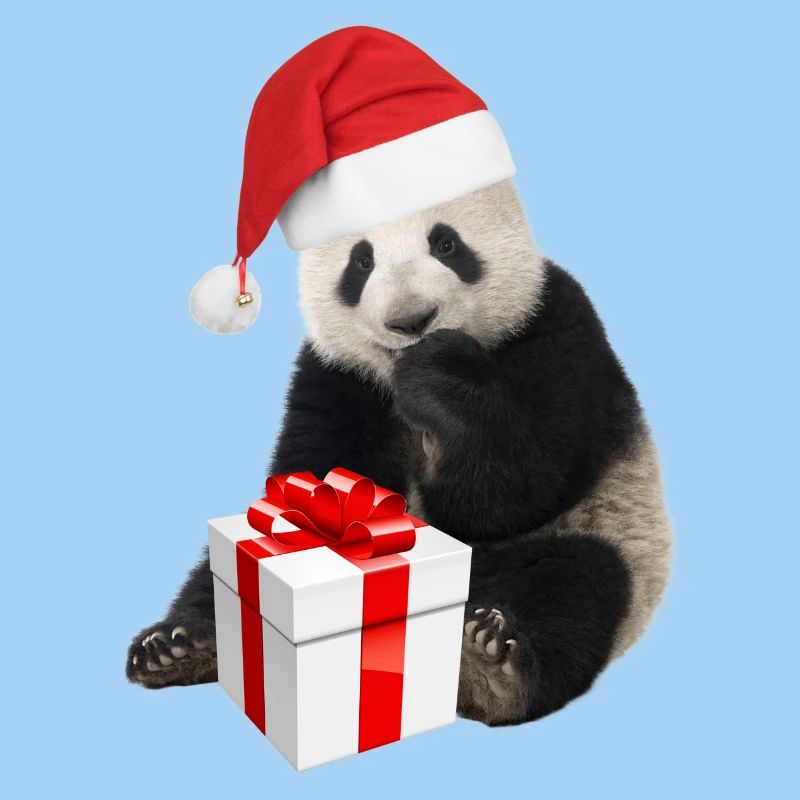 WEIHNACHTS-PANDA