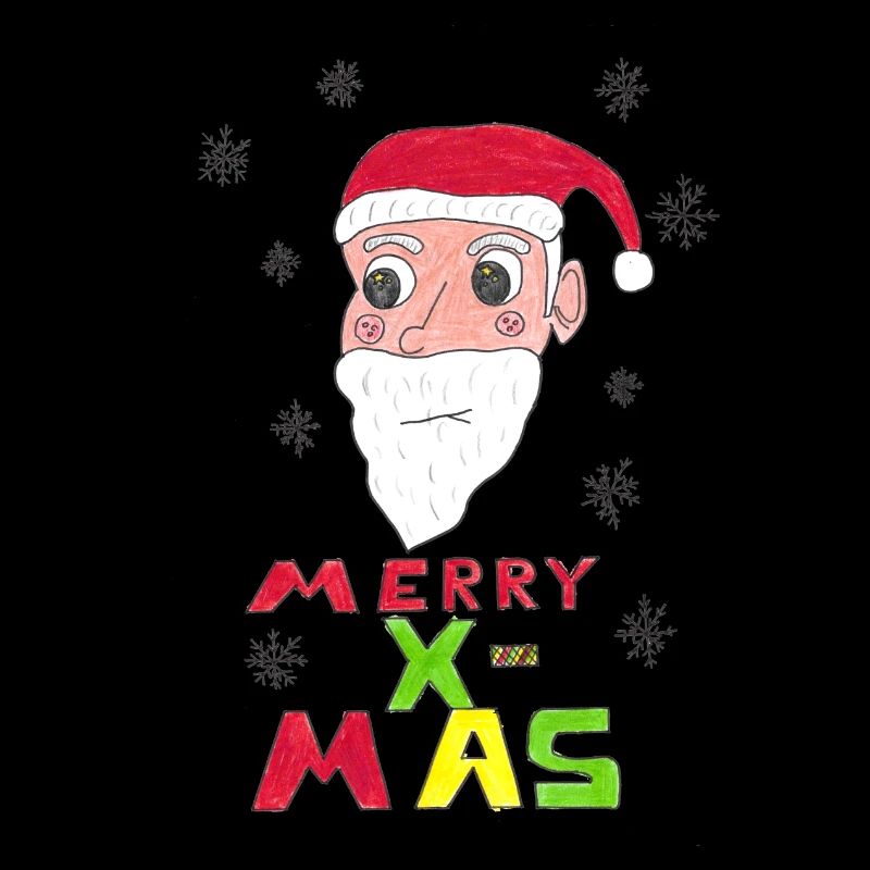 Weihnachtsmann Merry X-MAS