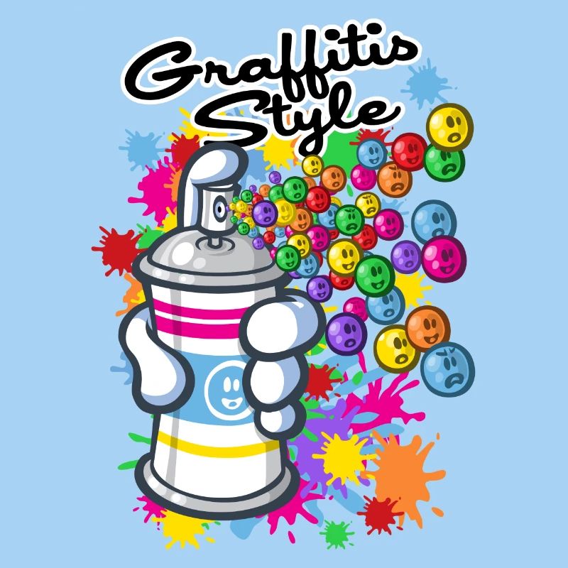 Graffiti Cartoon-Stil