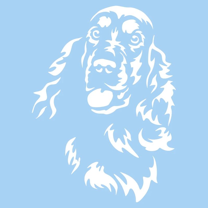 Cocker Spaniel Head « Black Edition »