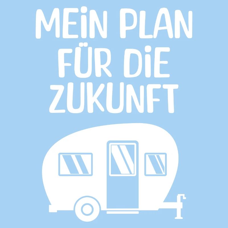 Wanderlust Camping Chillen Wohnwagen Statement