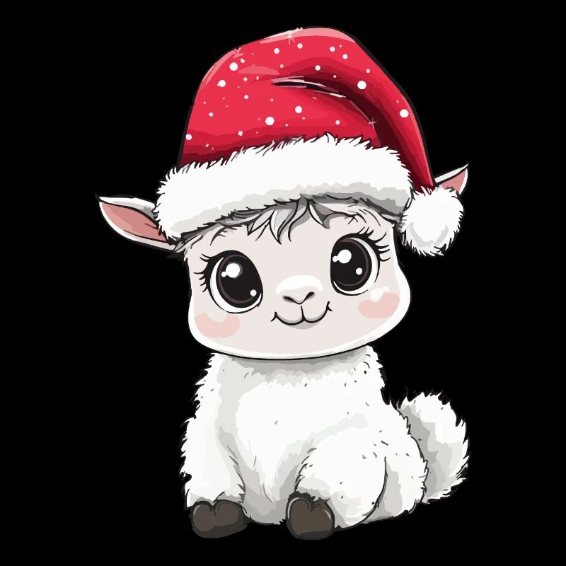Llama Christmas Cute Cute Alpaca Christmassy