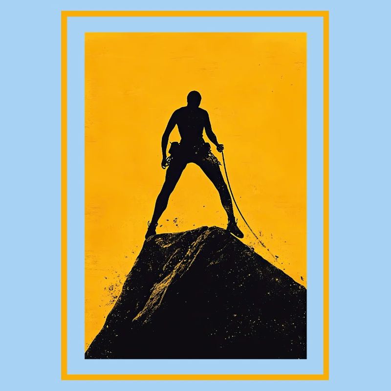 Attention! Climber