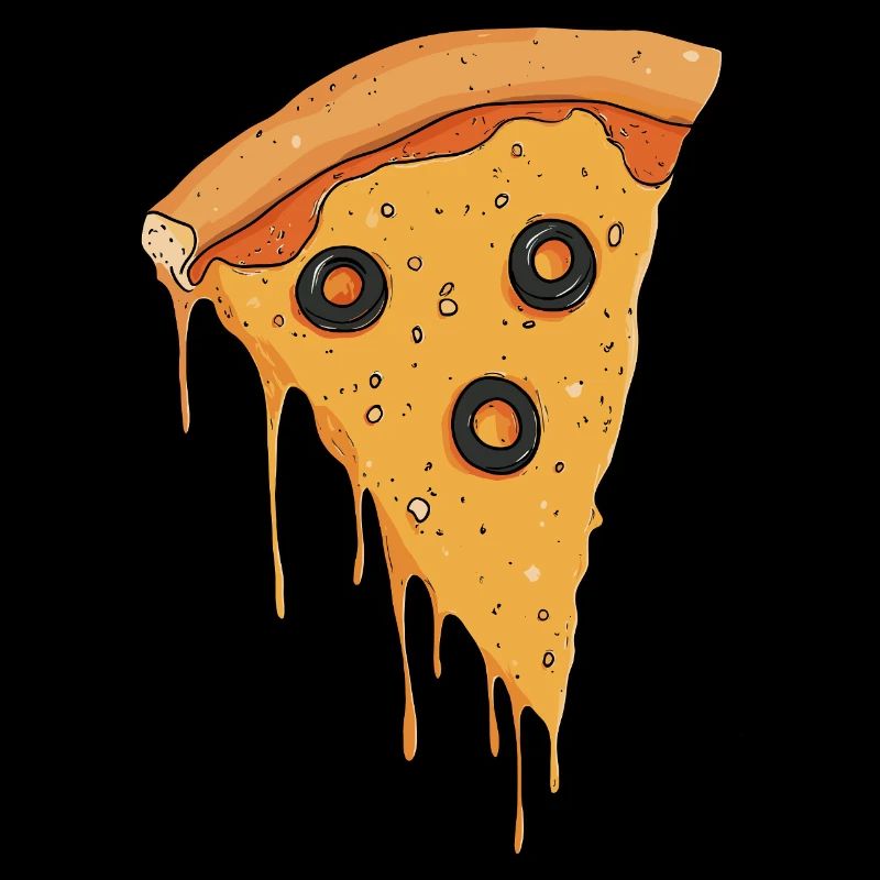 Pizza Stück - Oliven