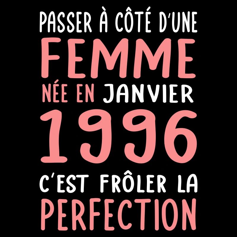Anniversaire 30 ans - Née en Janvier 1996