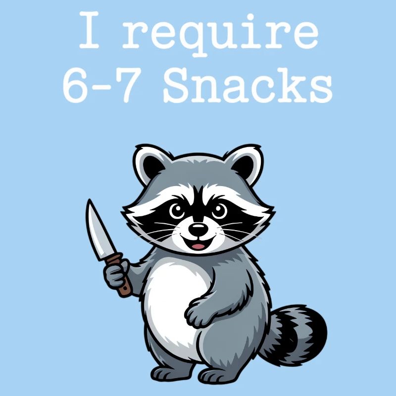 6-7 Internet Meme Cooler 6 7 Waschbär