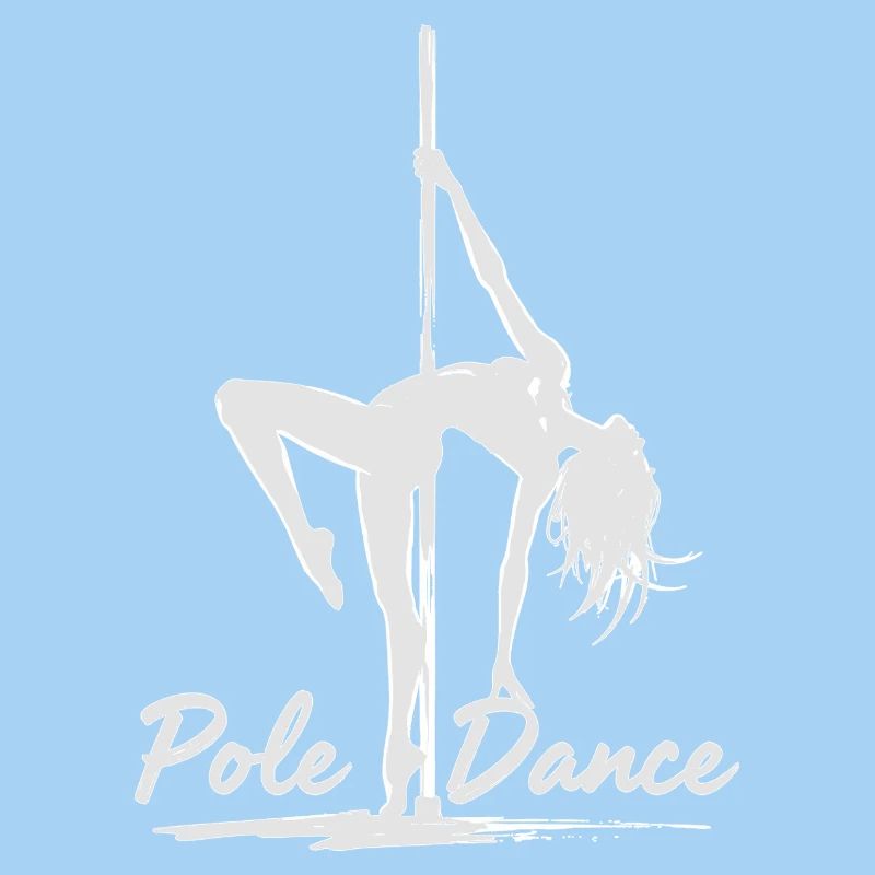 Pole Dance Pole Dancer Silhouette Gift