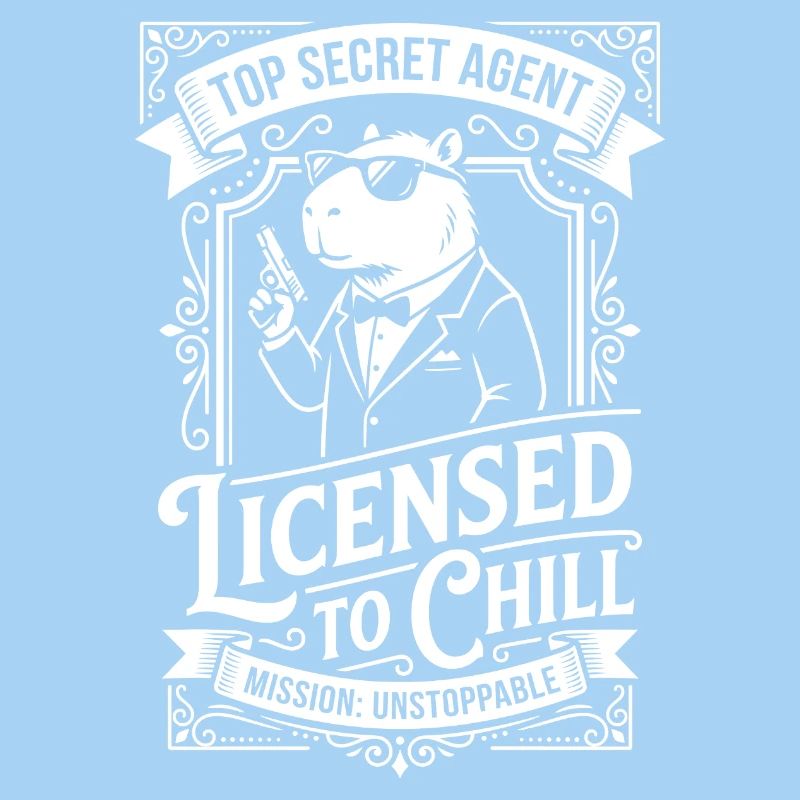Licensed to Chill - Agentenhumor