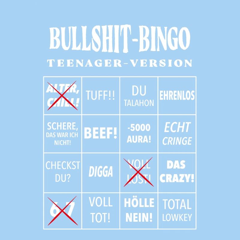 Bingo à la connerie – Version ado