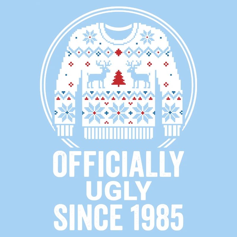 Offiziell Ugly 1985 Weihnachtspullover