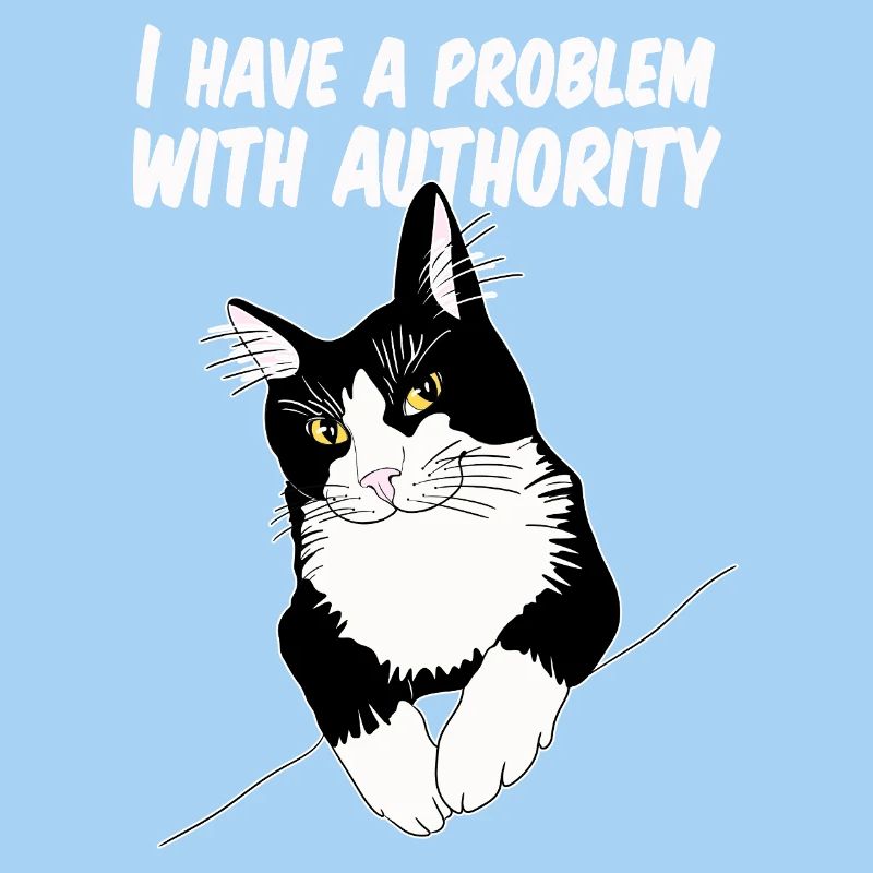 Cat Defies Authority
