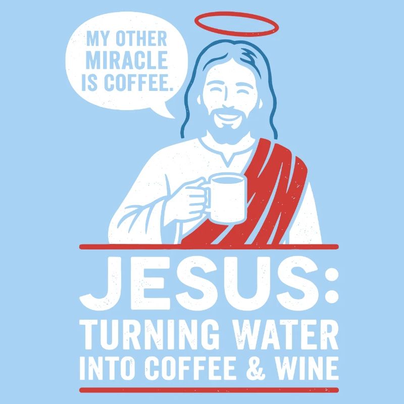 Jesus Kaffee-Wunder Grafik