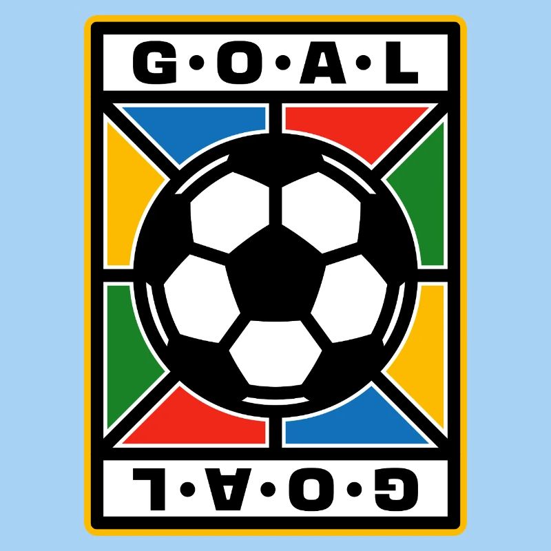 Fußball-Retro-Abzeichen