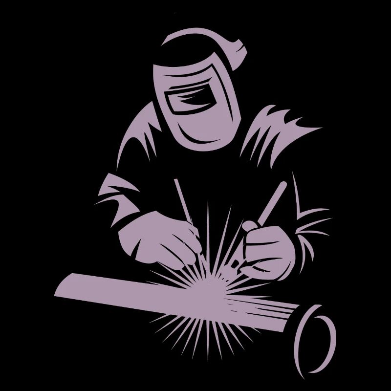 Welder Silhouette Arc Welding Industry