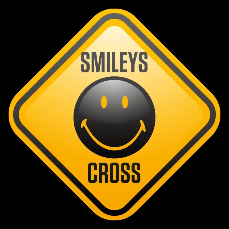 Smiley Shield Cross