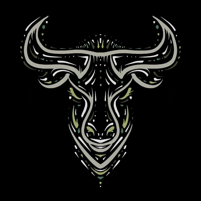 Taurus / Stier / Sternzeichen / Wikinger / Tattoo