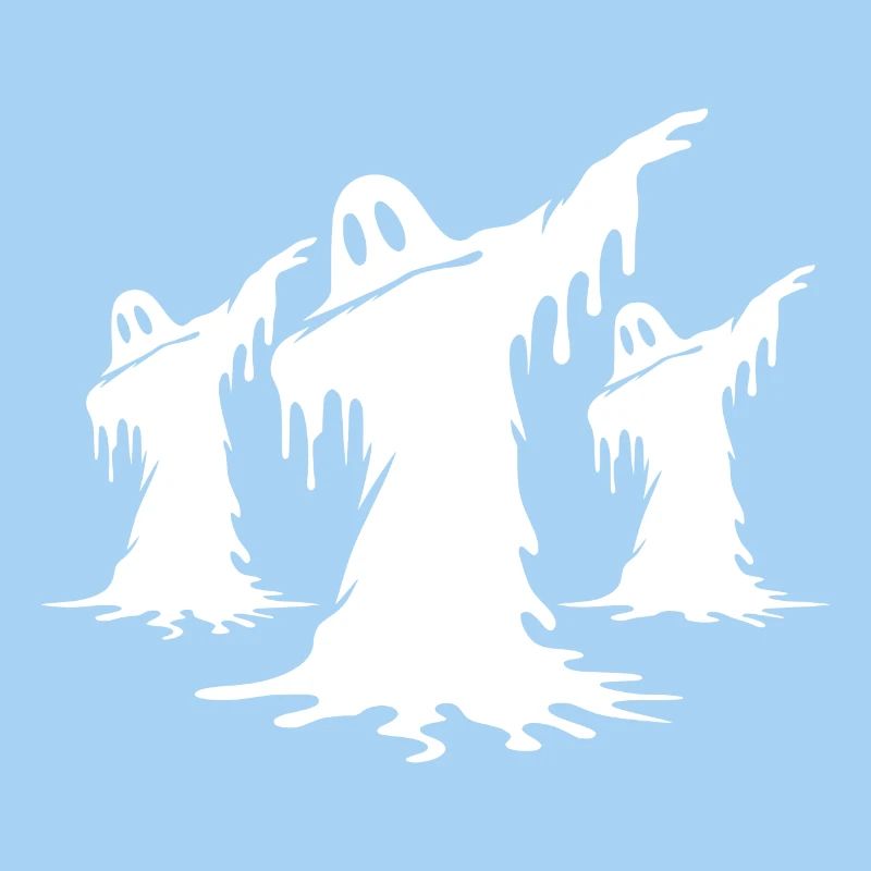 Creepy Dabbing Ghosts Ghosts Halloween