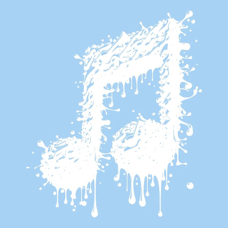 Liquid Music Eighth Notes Scale