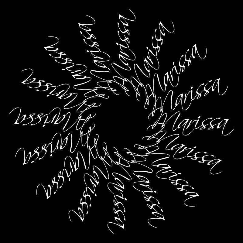 Marissa Name Name Mandala