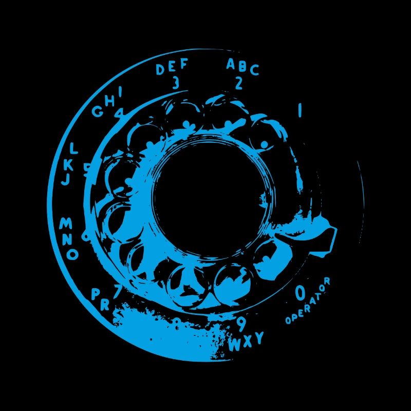 Retro Look - Blue