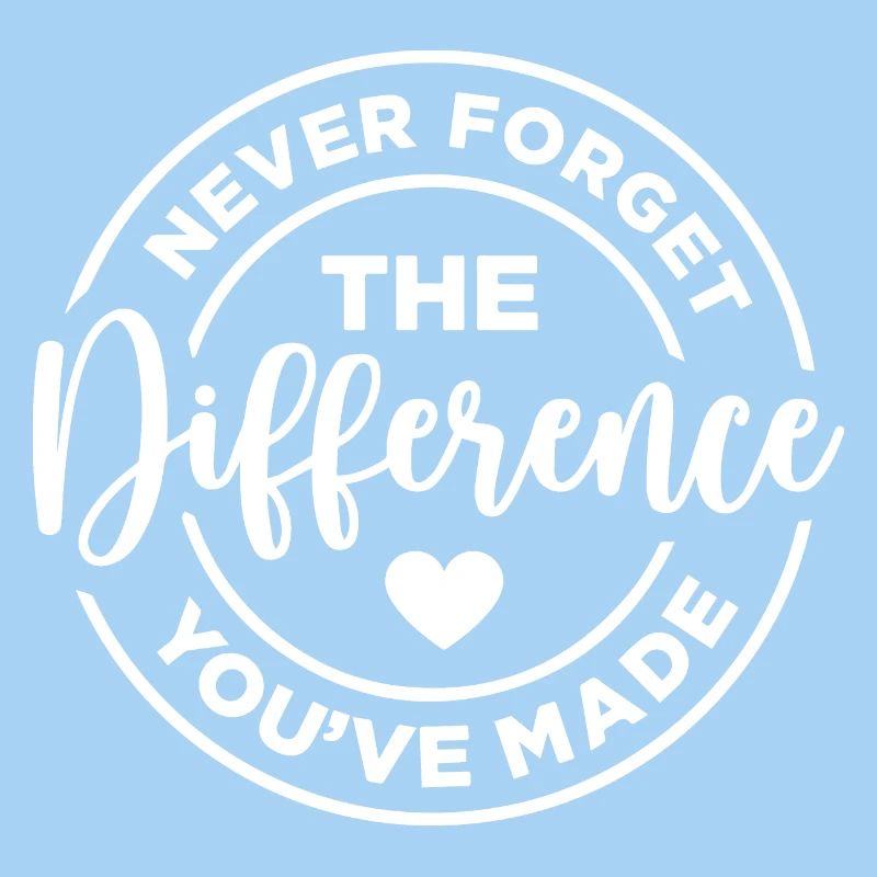 Never Forget the Difference