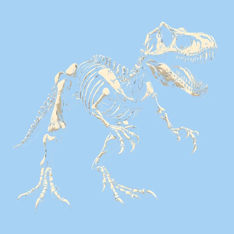 T-Rex Skelett Dinosaurier Dino