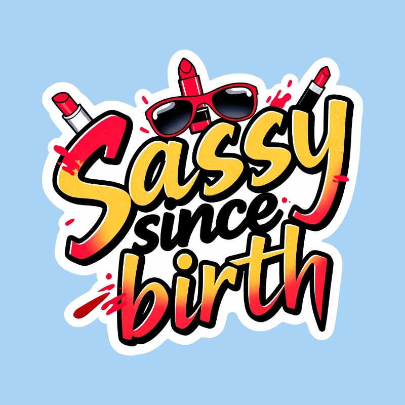 Frech Seit der Geburt Mutige Graffiti-Ästhetik Heftig