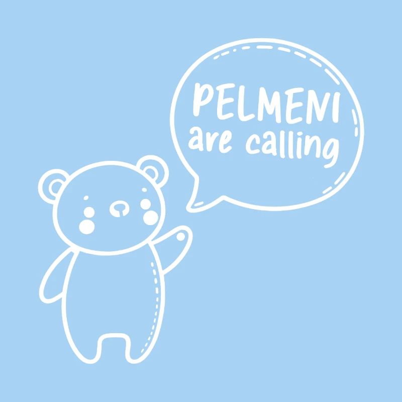Pelmeni Call Bear Cute Cute Gift