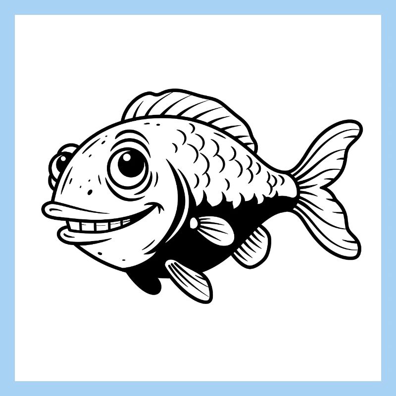 Fisch, Fun, Flossen - Ich bin der Chef im Teich