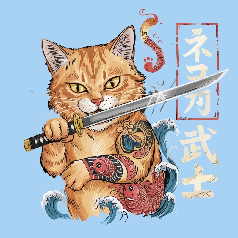 Samurai-Katze