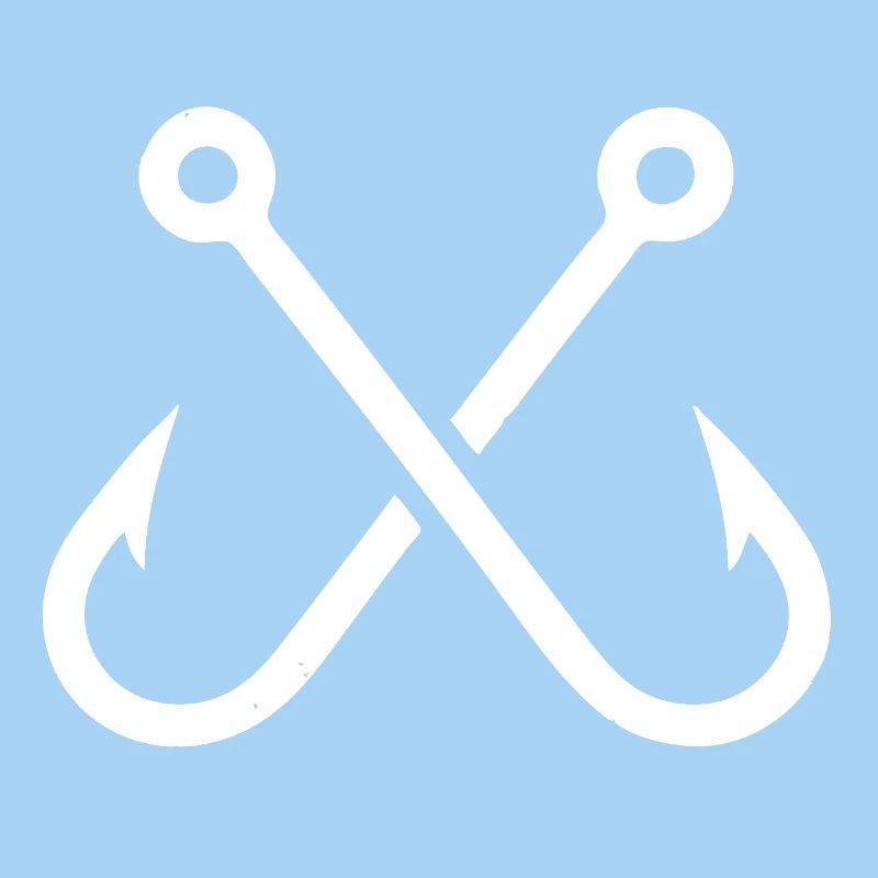 Fishhook crossed